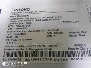 Laptop Lenovo Ideapad 3 4GB Intel Core I5 HDD 1T