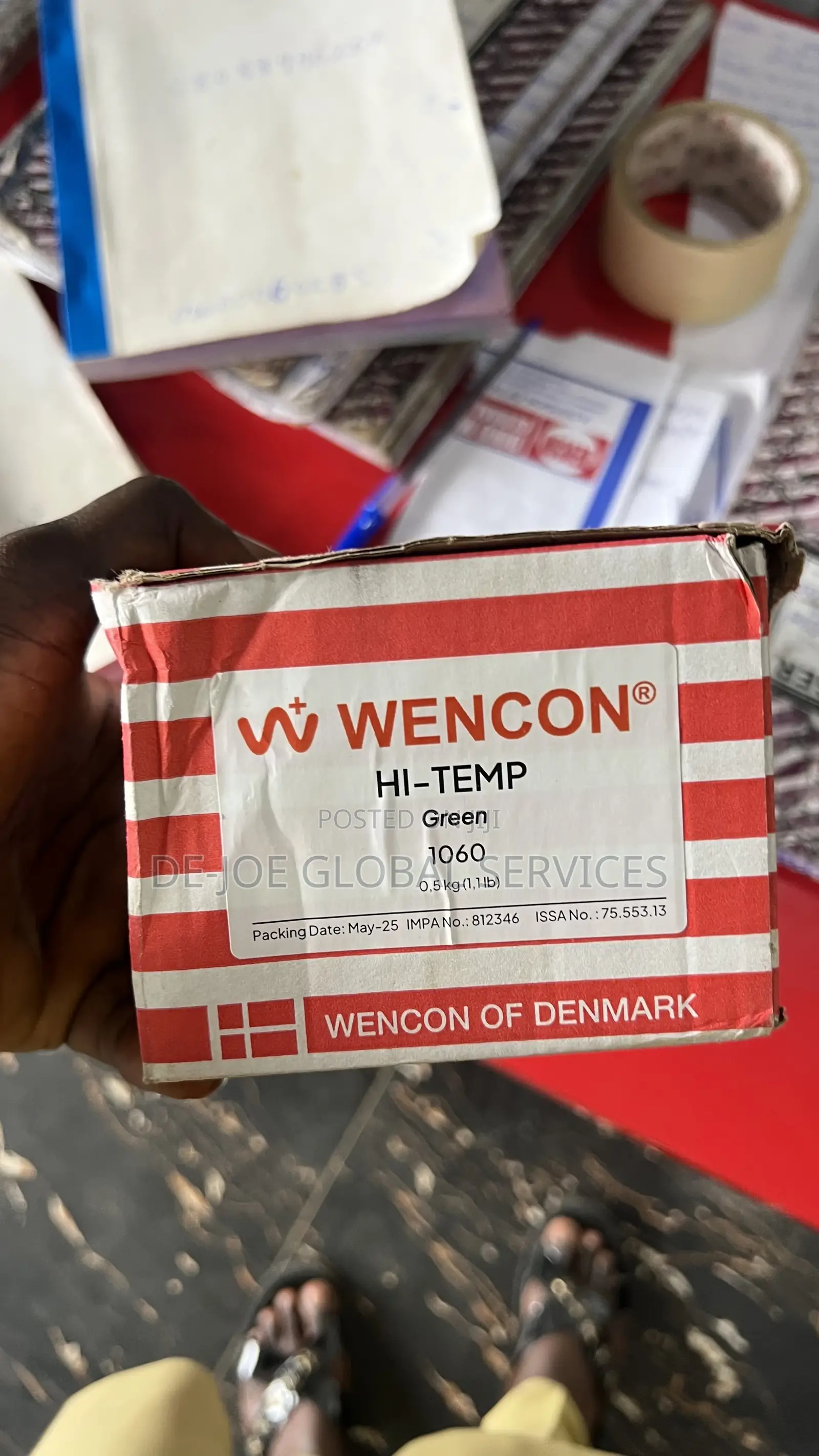 Wencon Hi-Temp Green (1kg)