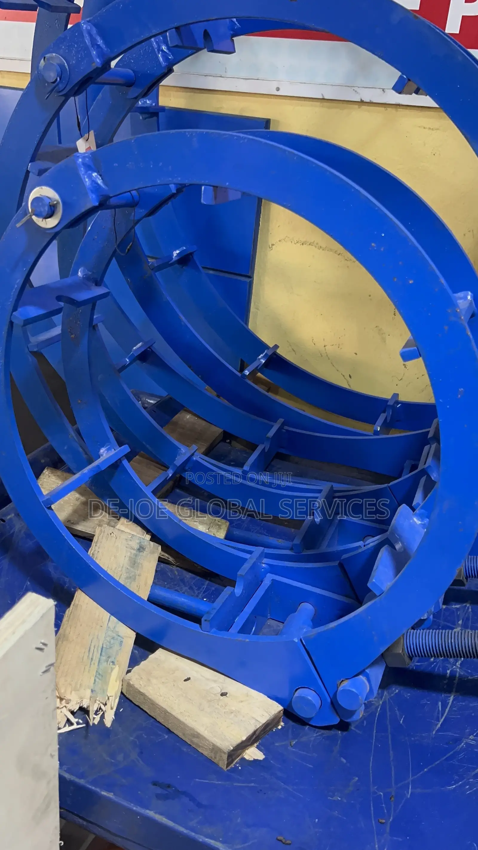 16" Manual Pipe Cage Clamp External Alignment Tool