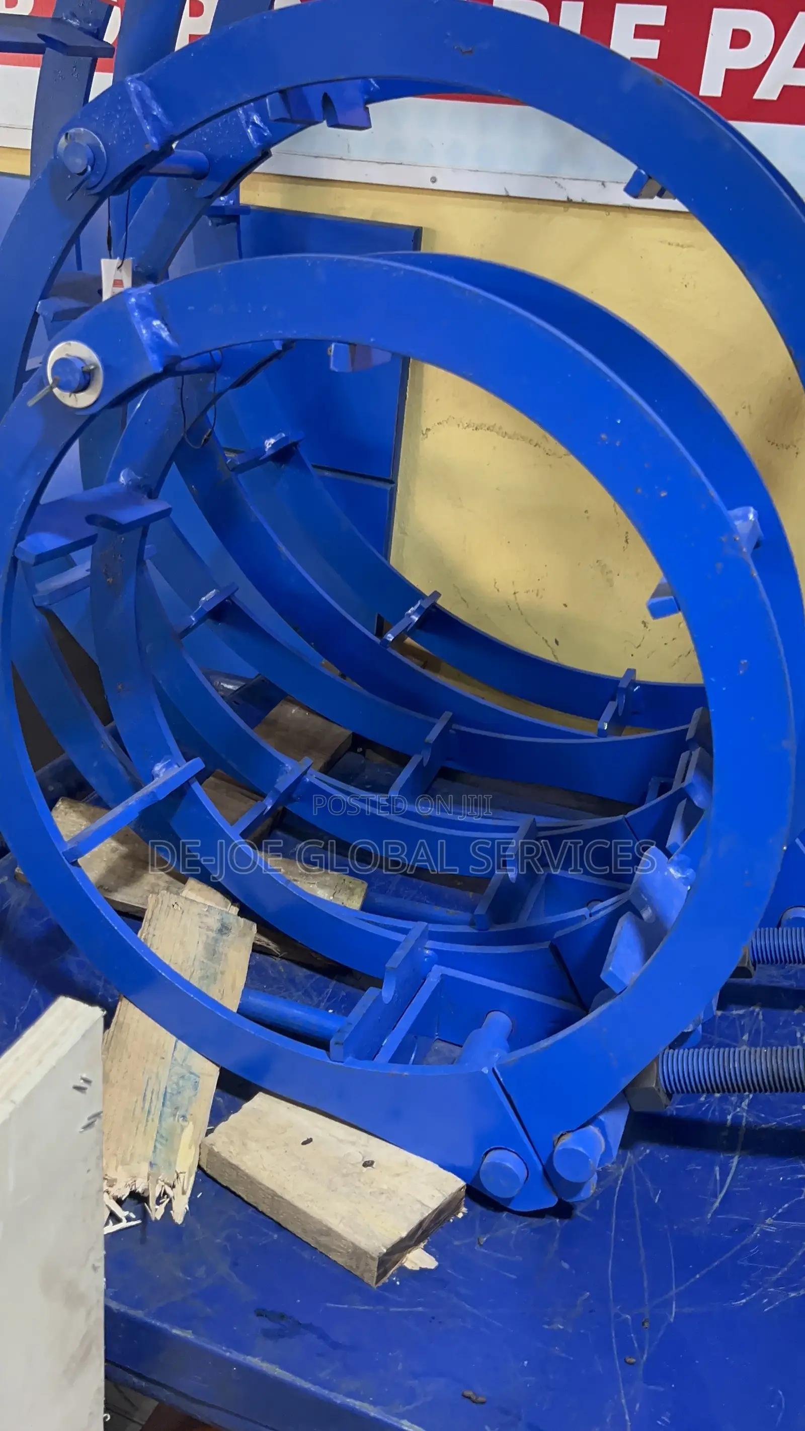 16" Manual Pipe Cage Clamp External Alignment Tool