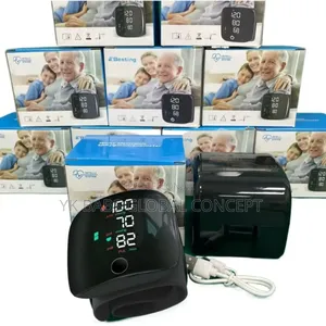 Rechargeable Voice Wrist Blood Pressure Monitor Digital LCD Display