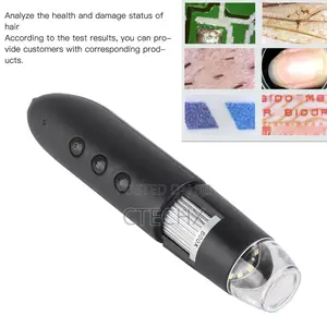 Digital Microscope, 800x Magnification Wireless Skin Scalp Detector