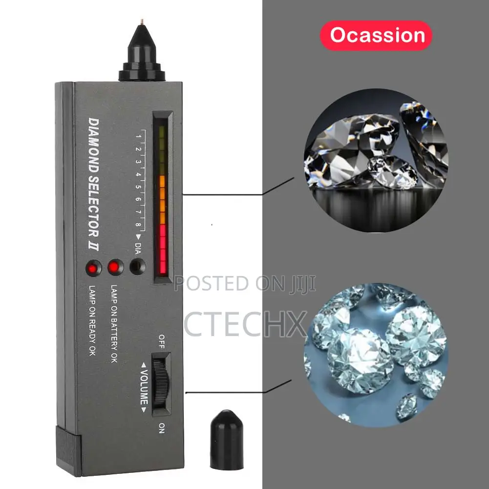 Xubx Diamond Pen - Portable Electronic Diamond Tester Selector.