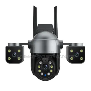 Three Lenses Wifi PTZ Speed Dome Waterproof Camera(12mp)