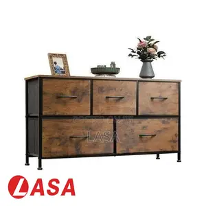 5-Tier Fabric Cabinet