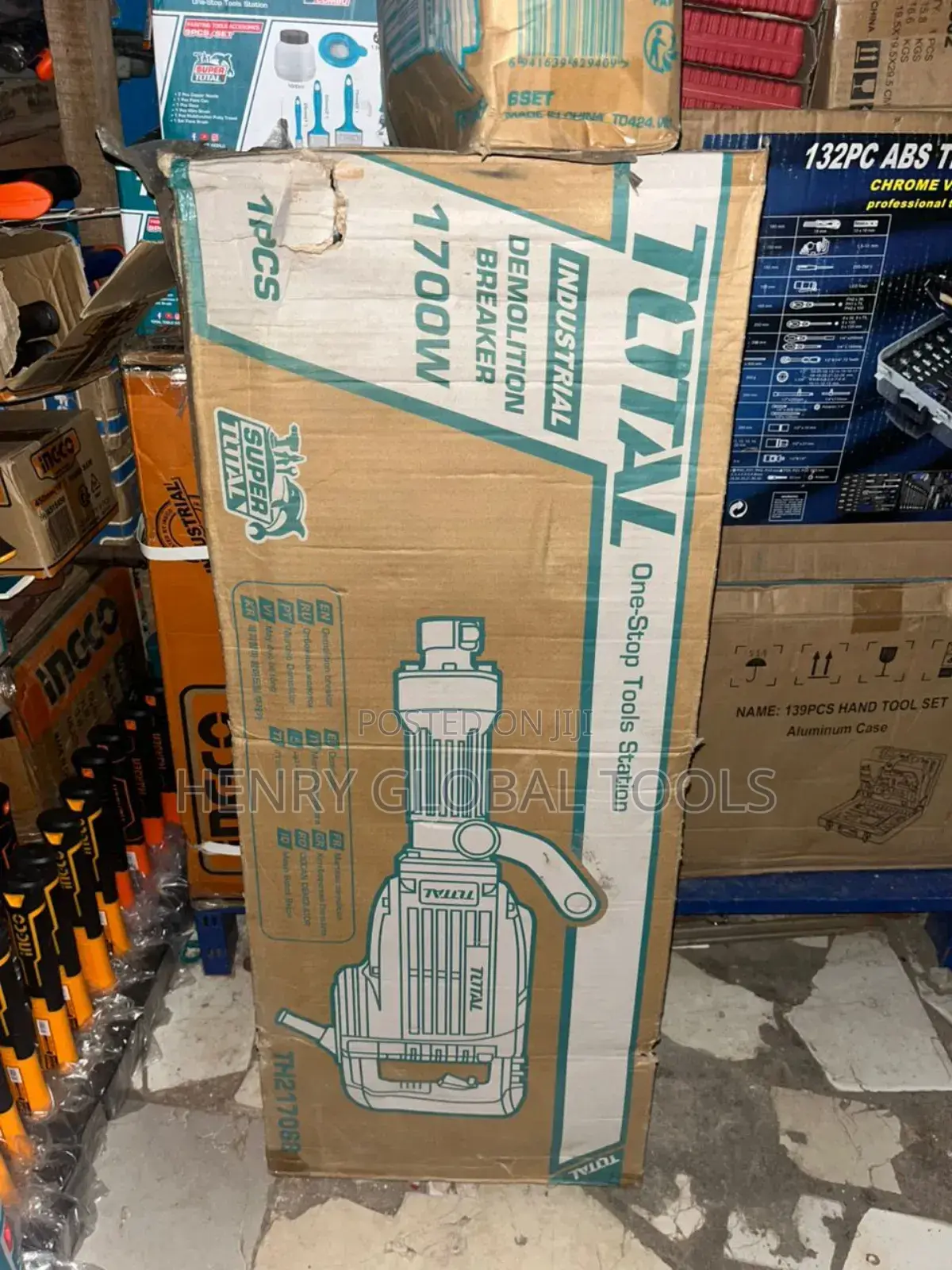 1700w Total Demolition Breaker Machine