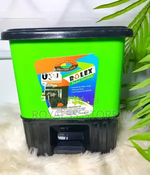 Rolex Pedal Hands Free Foot Pedal Dustbin