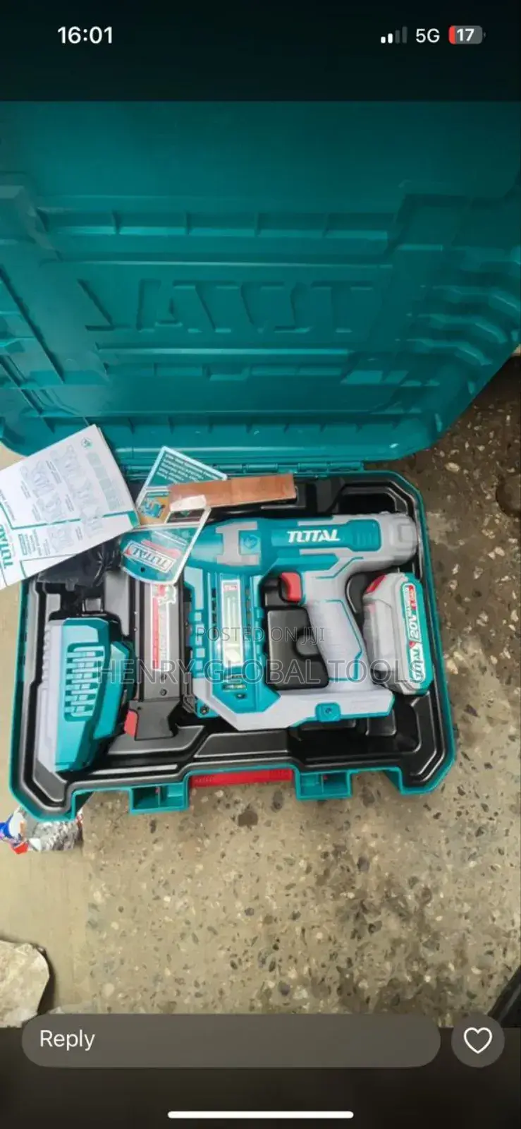 20v 50mm Total Brad Nailer Machine