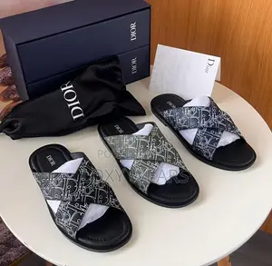Dior Men Cross Slippers