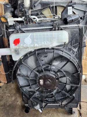 Radiator and Fan and Condens For. Hyundai Elantra / 2022
