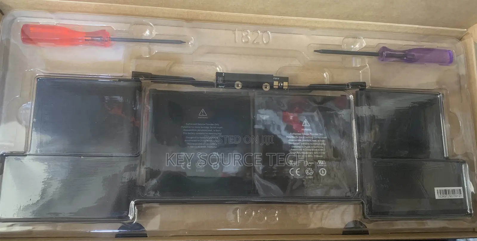 Apple A1953 / A1990 for Macbookpro "2019 15 Inch" Battery ( ORIGINAL)