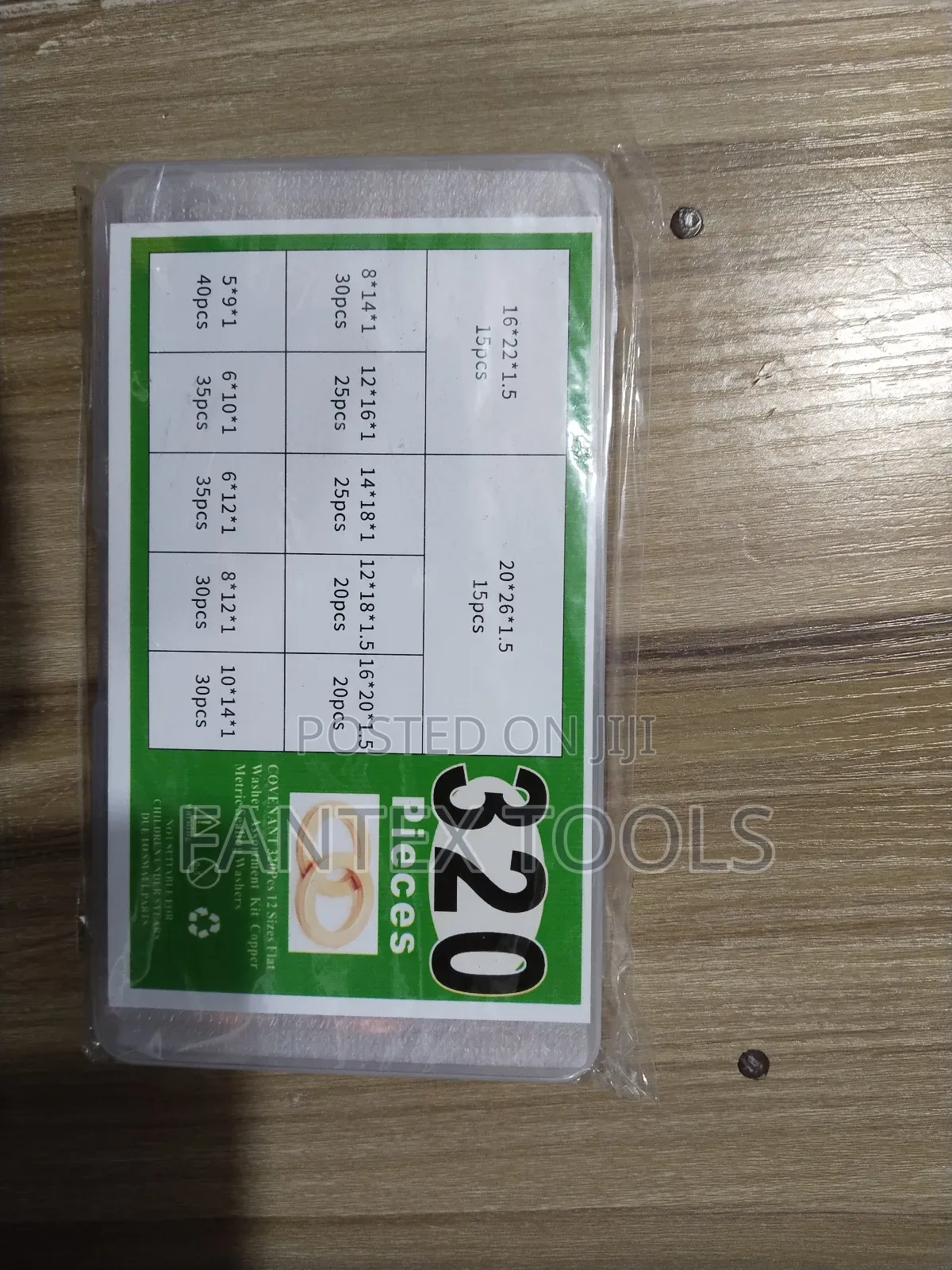 Braz Washer Set.