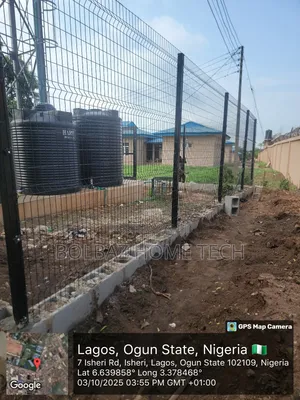 Clear-View Fence for House and Related Uses.