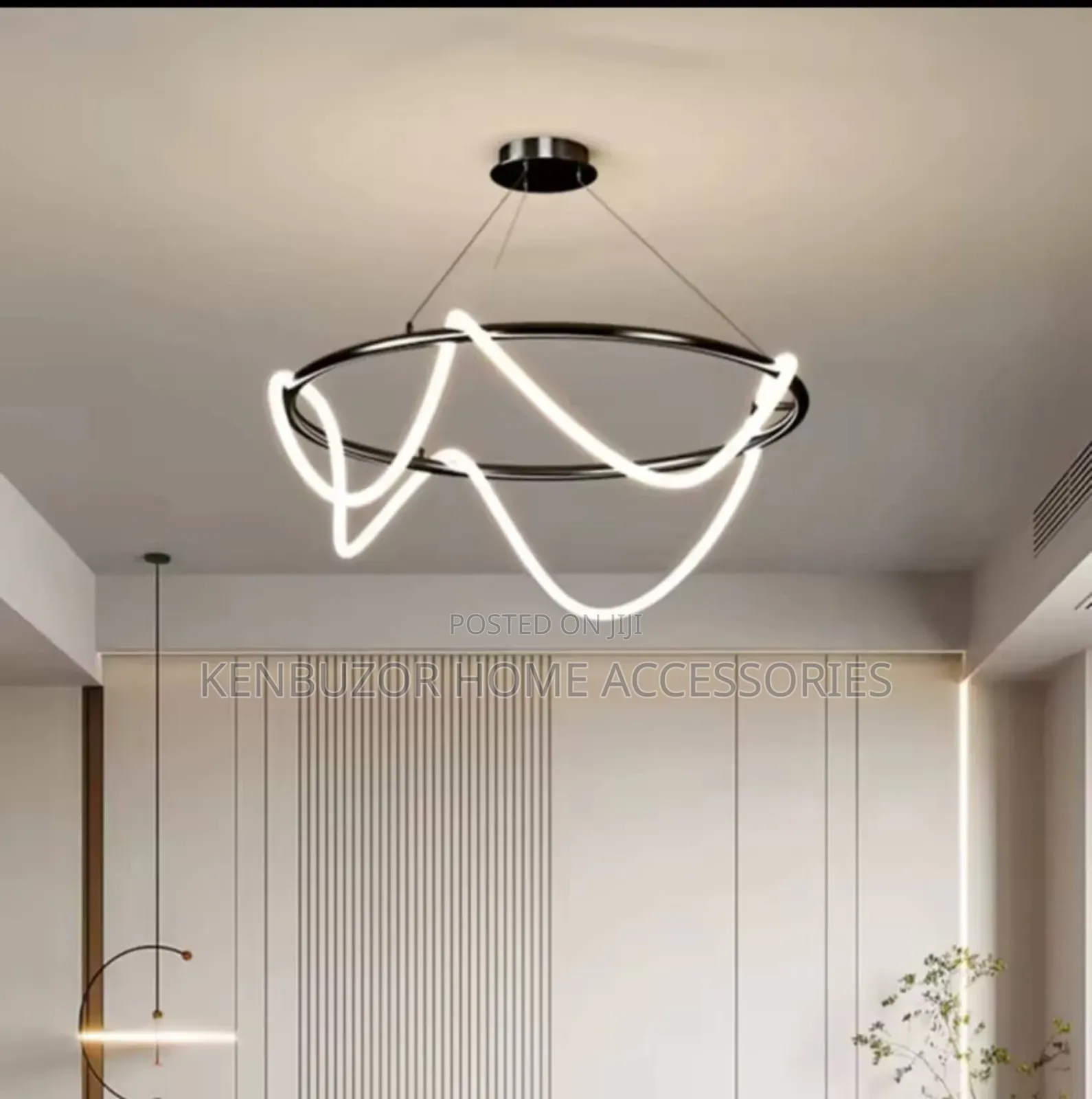Luminous Ribbon Hanging Lamp