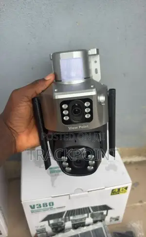 CCTV Camera (Dual Lens, Solar-Paneled, 4g)