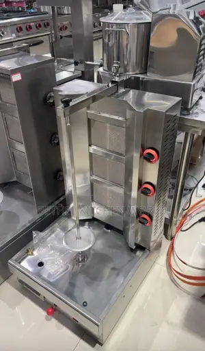 3 Burner Gas Shawarma Grill