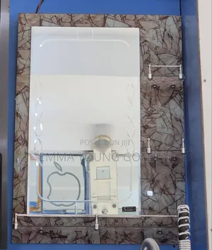 Three Shelf Bathroom Mirror