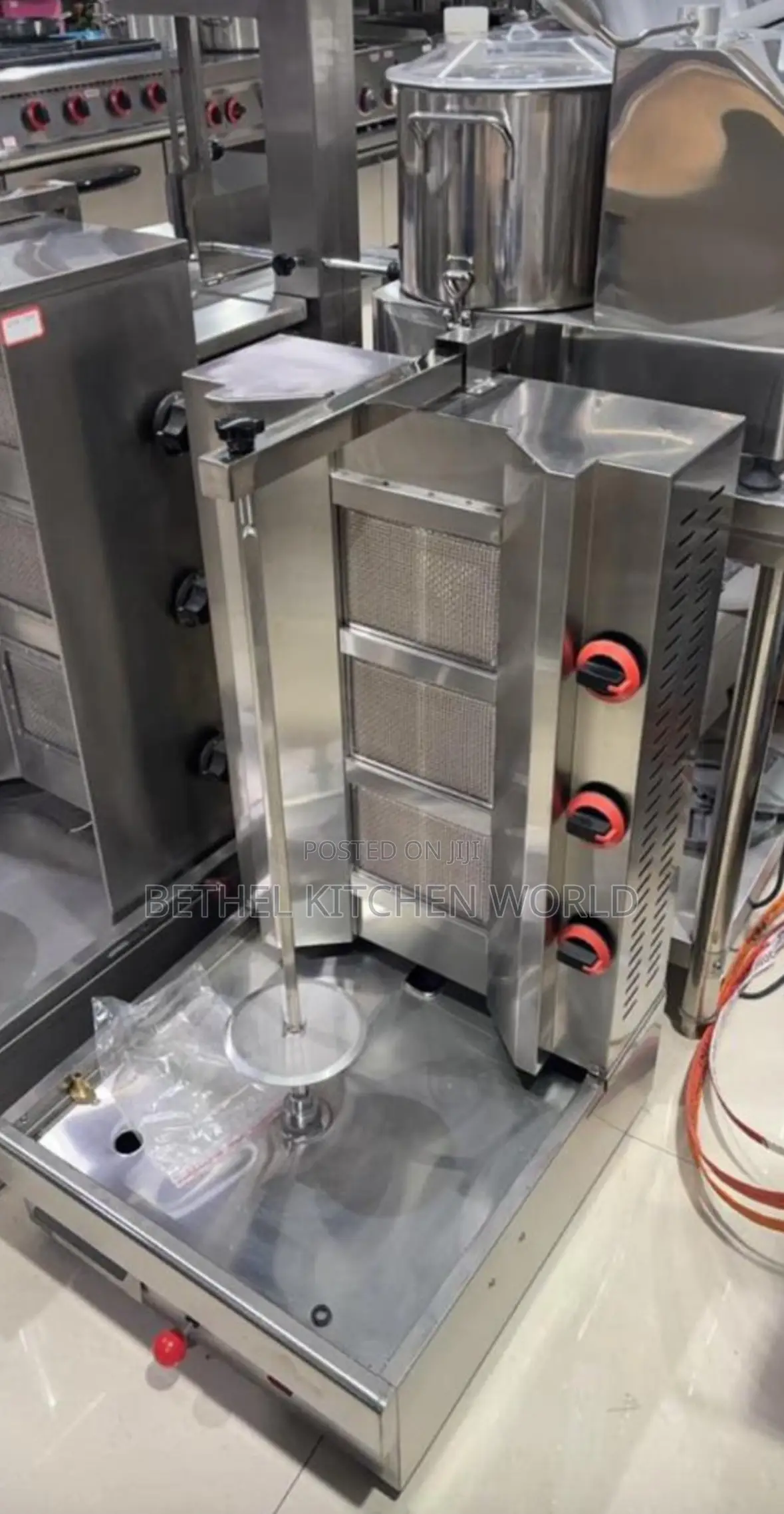 3 Burner Gas Shawarma Grill