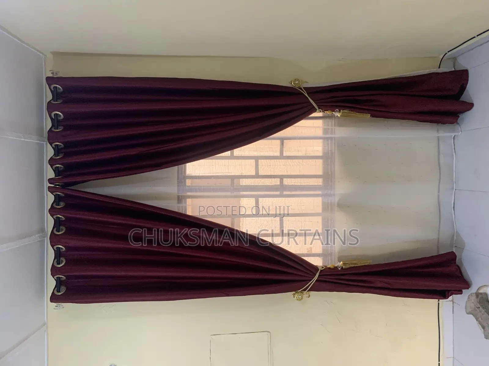 Set of Small Window Curtain.