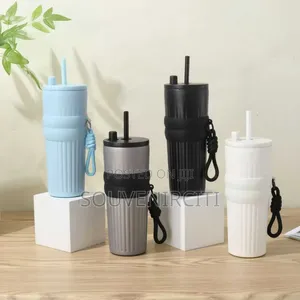 710ml Portable Double Wall Stainless Steel Insulated Vacuum Cup