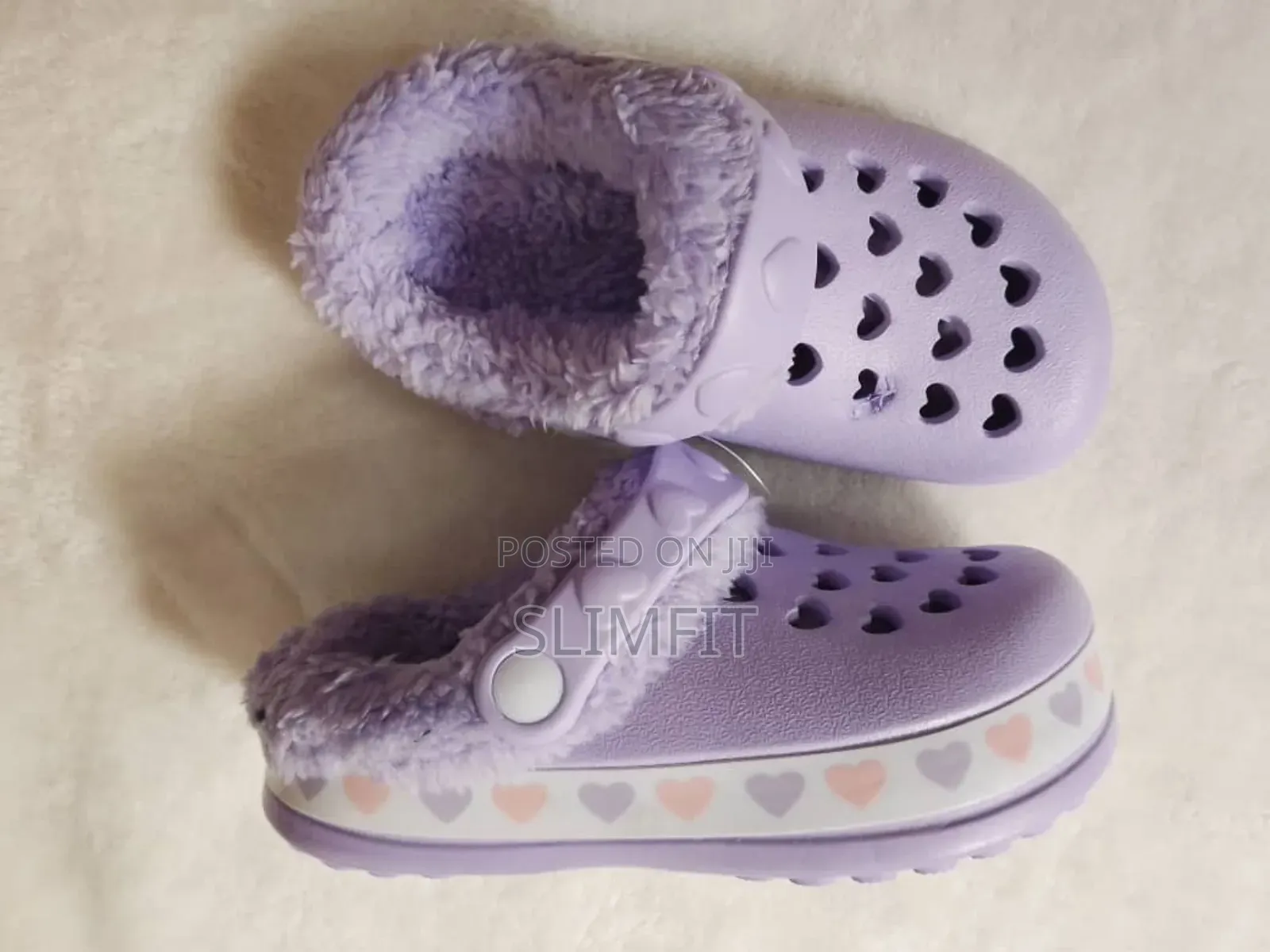 Kiddies Fur Clogs