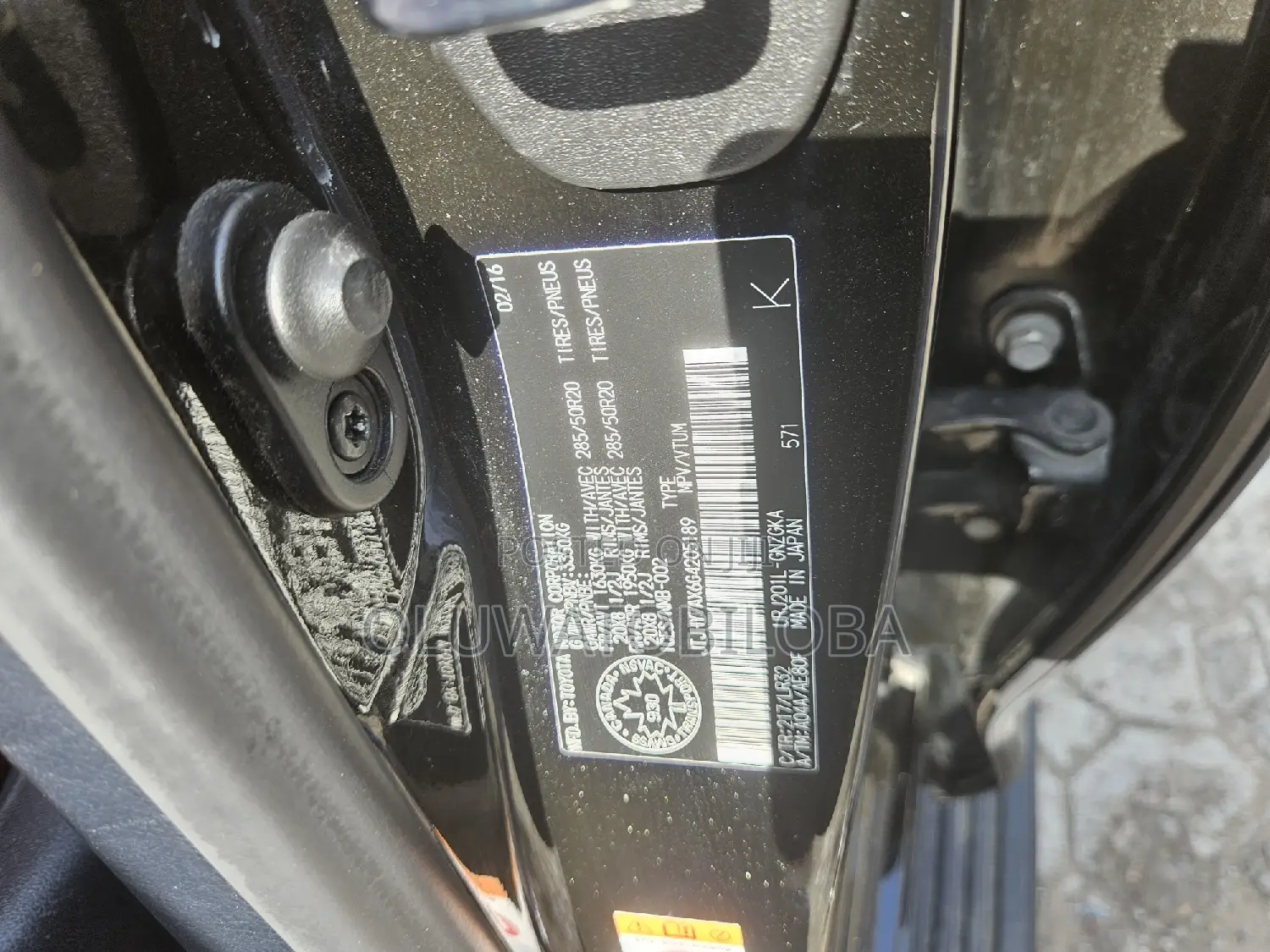 Lexus LX 570 AWD 2016 Black