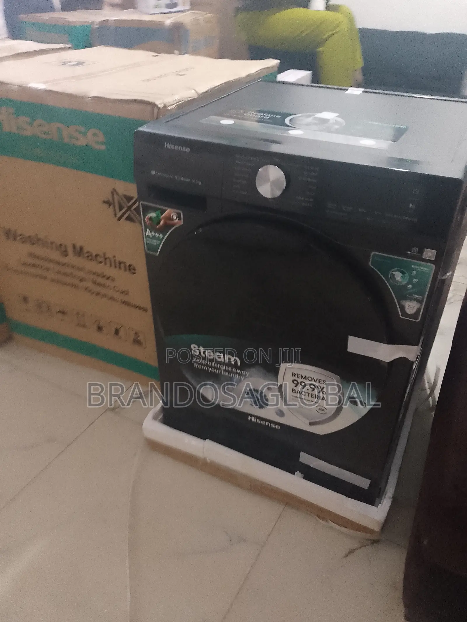 Hisense 10.5kg Front Load Automatic Inverter Washing Machine