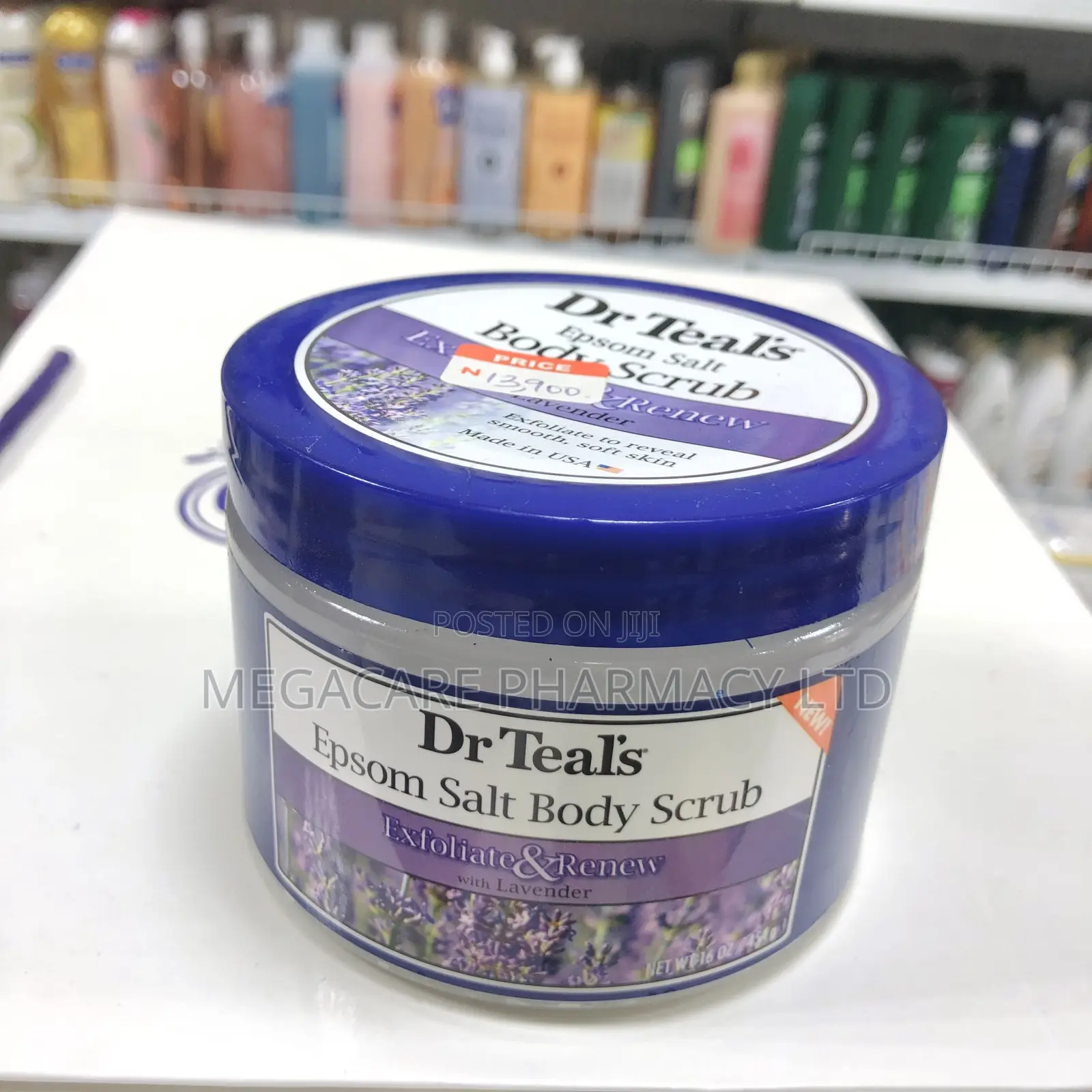 Dr Teal Epsom Salt Body Scrub