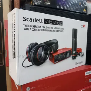 Professional Focusrite Complete Solo Studio Big Name  