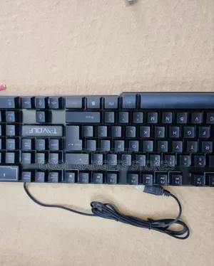 T-Wolf 4-in-1 Gaming Combo Set Backlit Led Keyboard, Mouse, Headset
