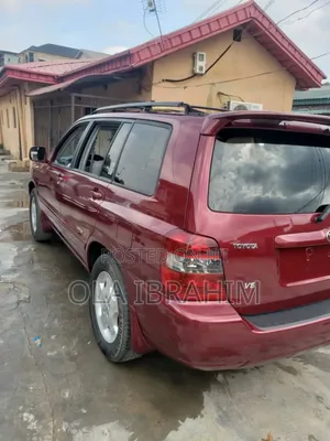 Toyota Highlander 2007 Red