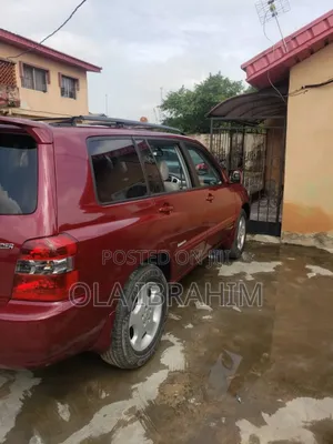 Toyota Highlander 2007 Red