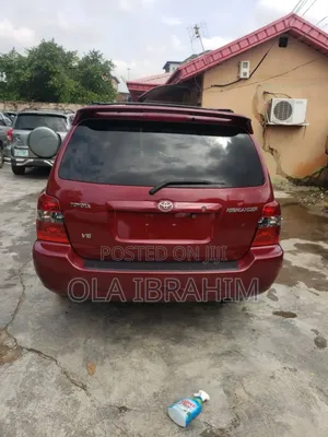 Toyota Highlander 2007 Red