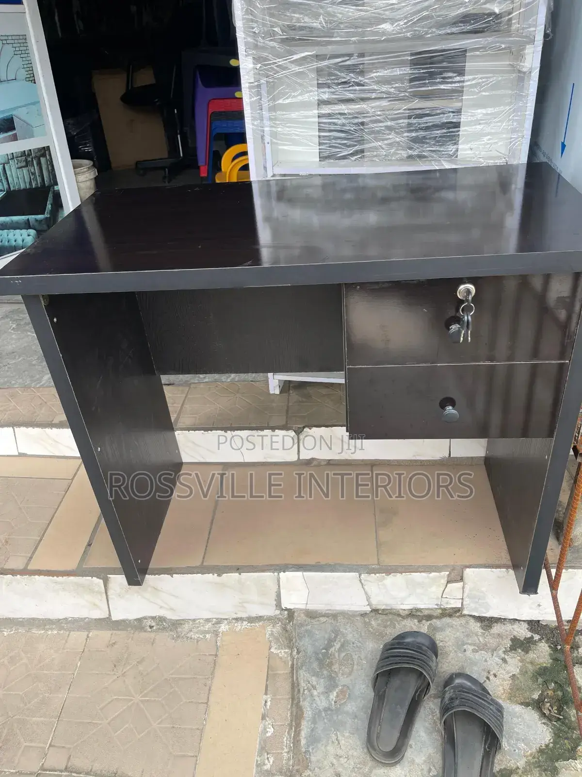 3ft Office Table With Wire Management