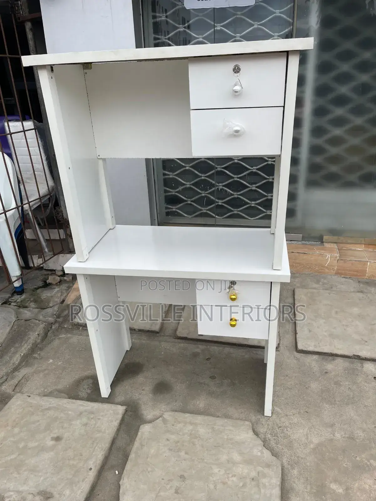 3ft Office Table With Wire Management