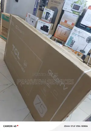 TCL 75 Inch Qled Ultra Hd Smart Tv With Dolby Vision Atmos