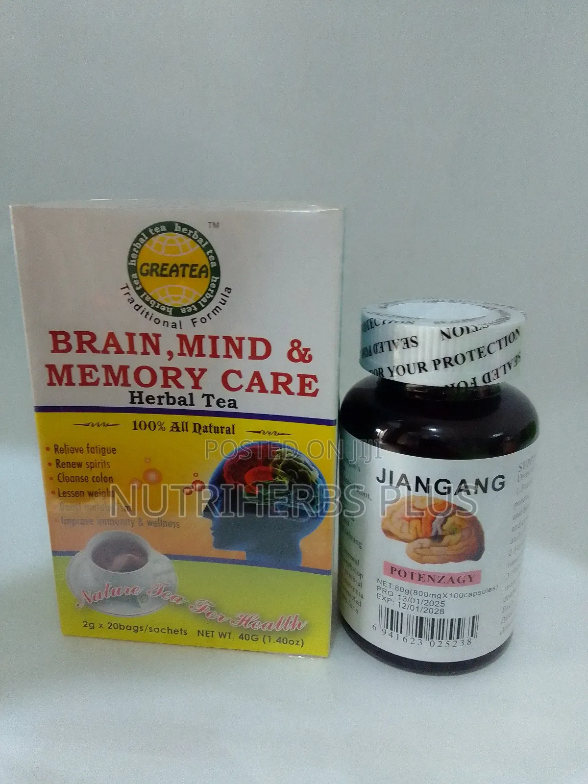 Jiangang Potenzagy + Greatea Brain,Mind and Memory Care