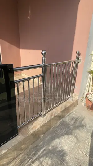 Stainless Entrances Door Railing