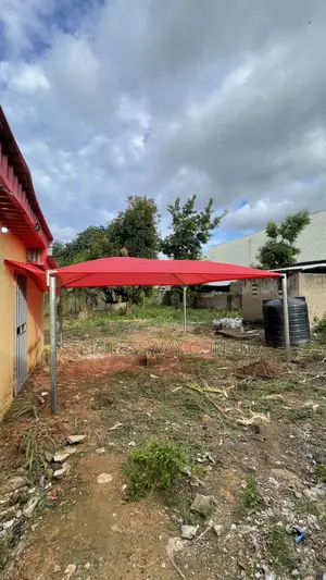 Carport Red Roof Shield