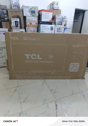 TCL 75" Qled Uhd Smart Tv – Premium Picture Clarity Guaranteed