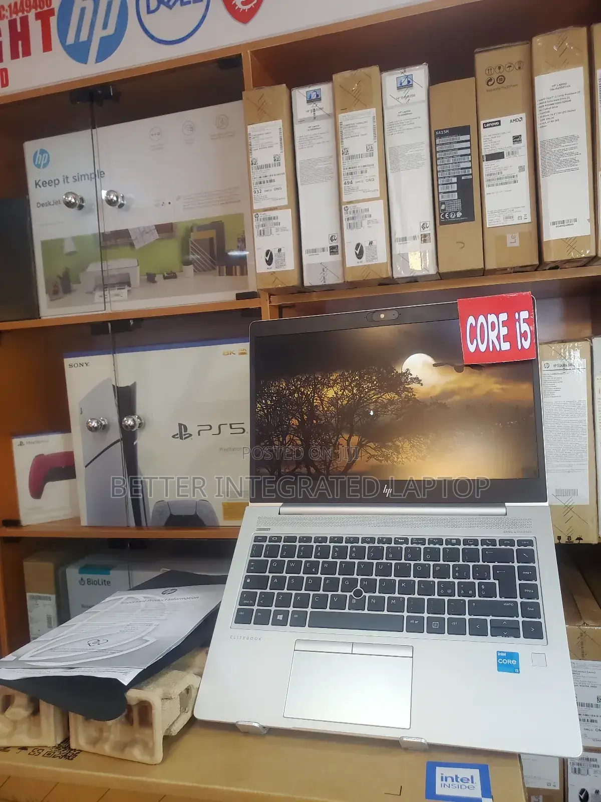 New Laptop HP ProBook 455 12GB Intel Core I5 SSD 256GB