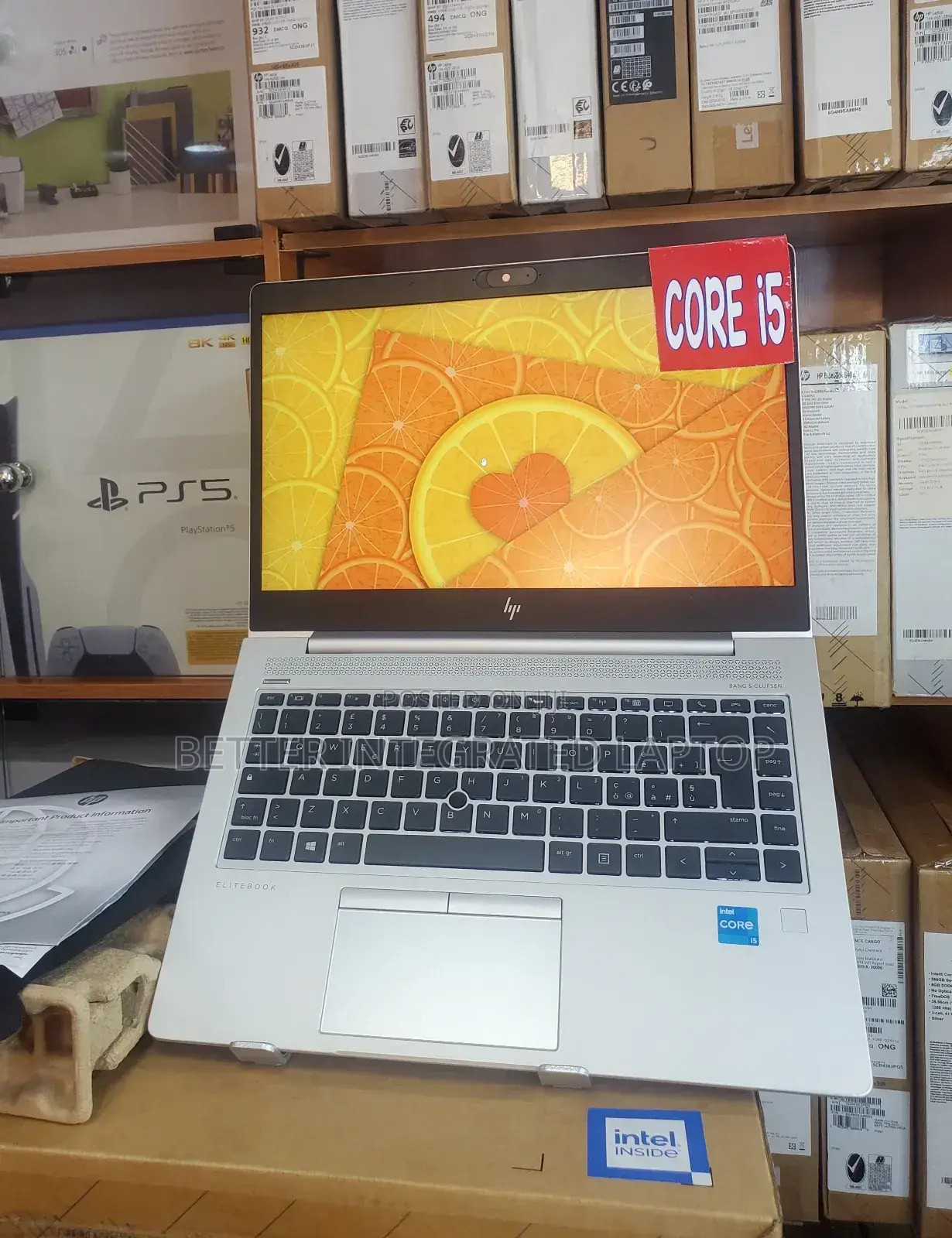 New Laptop HP ProBook 455 12GB Intel Core I5 SSD 256GB