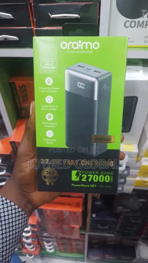 Oraimo Digital 27000mah Portable Powerbank