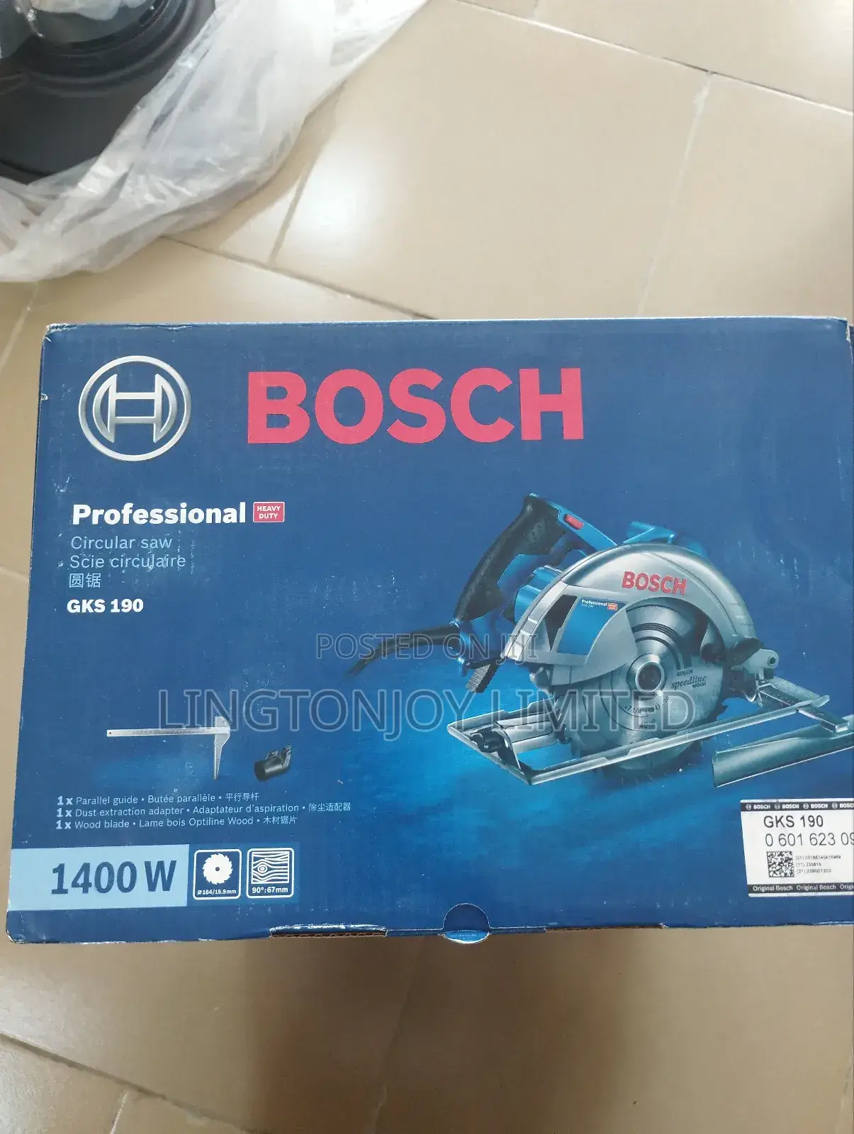 Circular Saw, Gks 190
