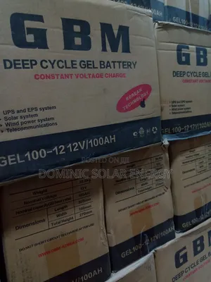 GBM 12v/100ah Deep Cycle Battery