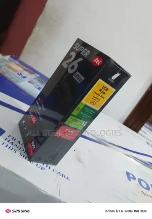 New Itel S26 Ultra 256 GB Black