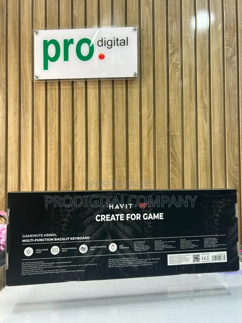 Havit Kb866l Wired Rgb Gaming Keyboard