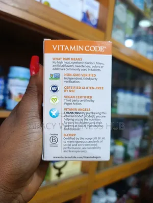 Vitamin Cose Raw Iron