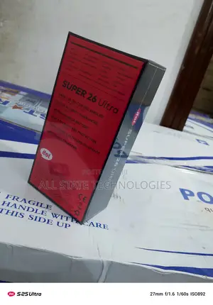 New Itel S26 Ultra 256 GB Black