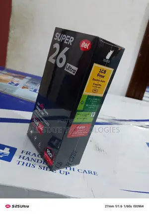 New Itel S26 Ultra 256 GB Black